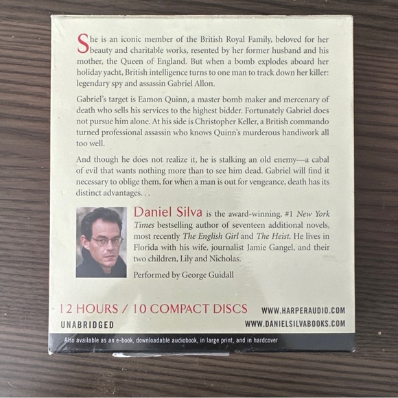 NEW The English Spy by Daniel Silva (2015) CD Complete Unabridged Gabriel Allon - Picture 2 of 2